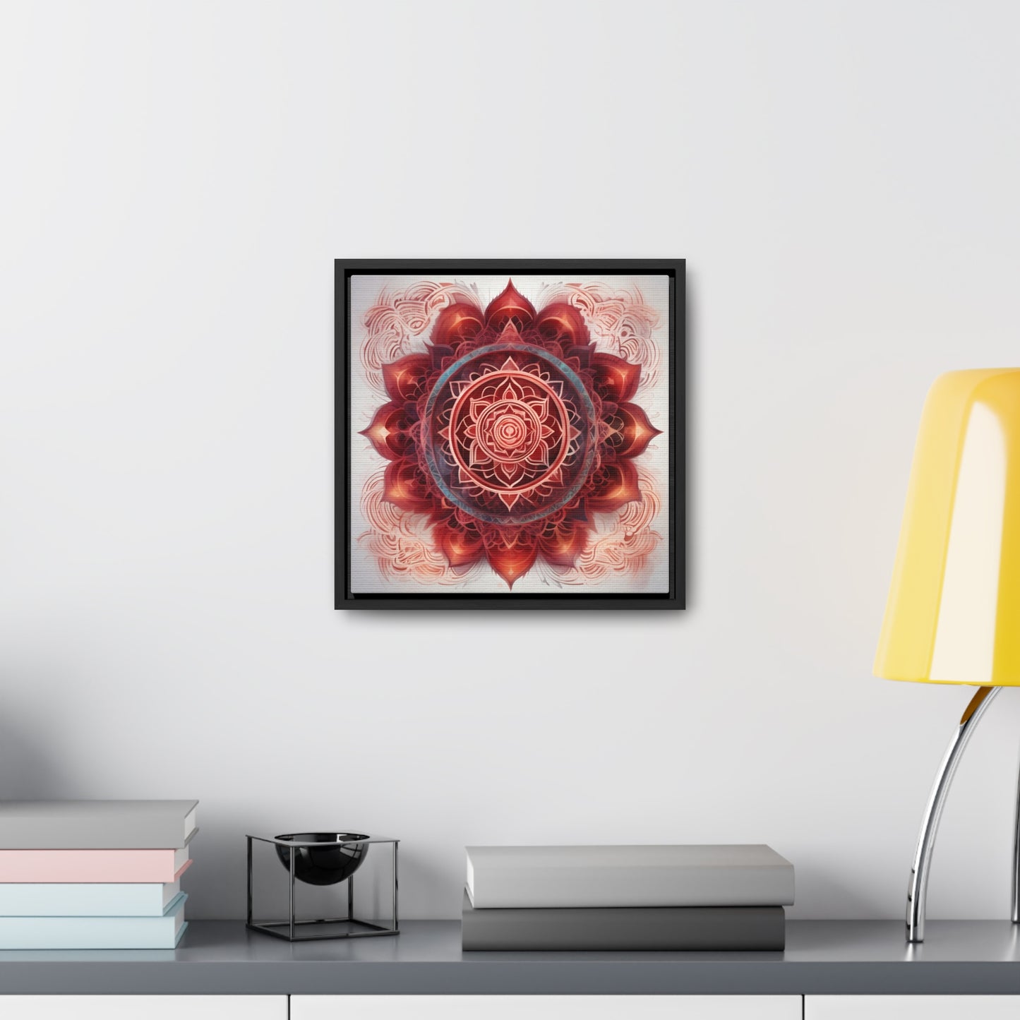Root chakra gallery art, Square Frame