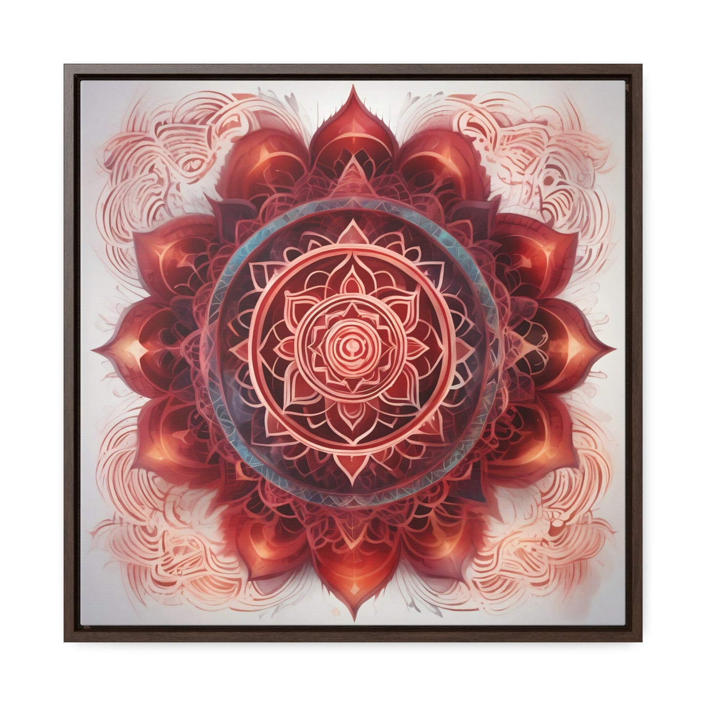 Root chakra gallery art, Square Frame