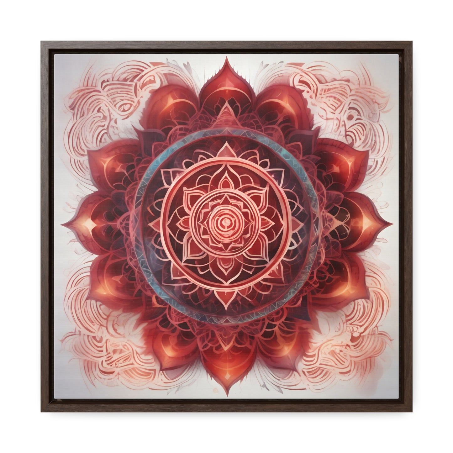 Root chakra gallery art, Square Frame