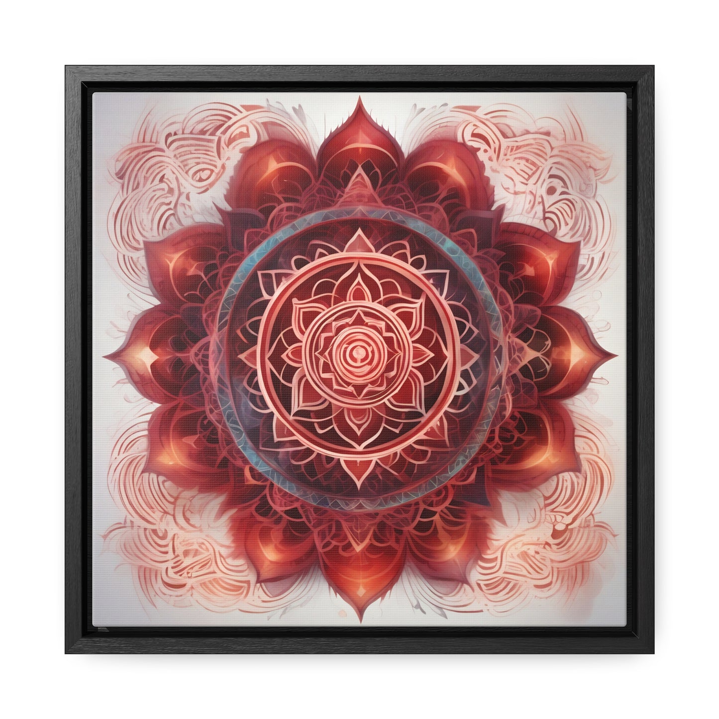 Root chakra gallery art, Square Frame