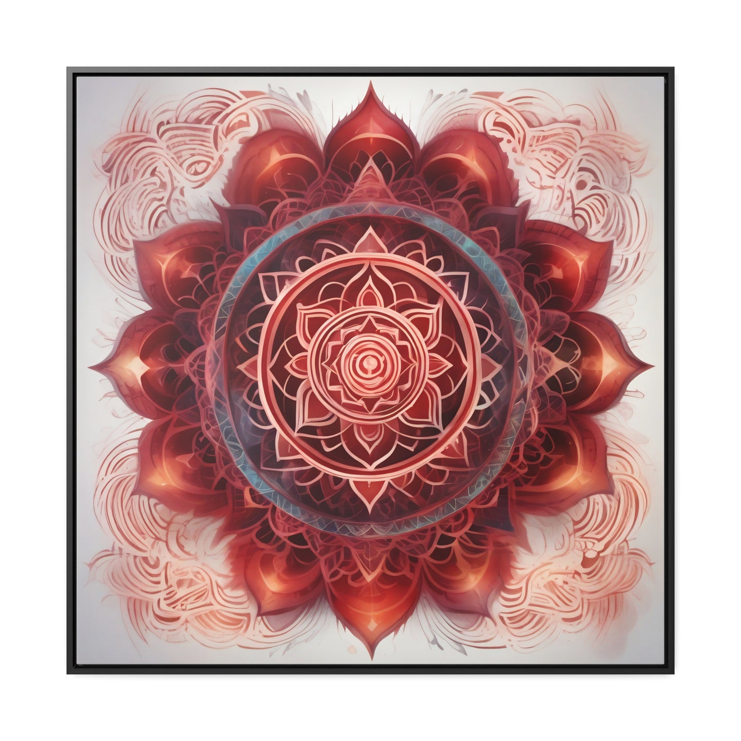 Root chakra gallery art, Square Frame