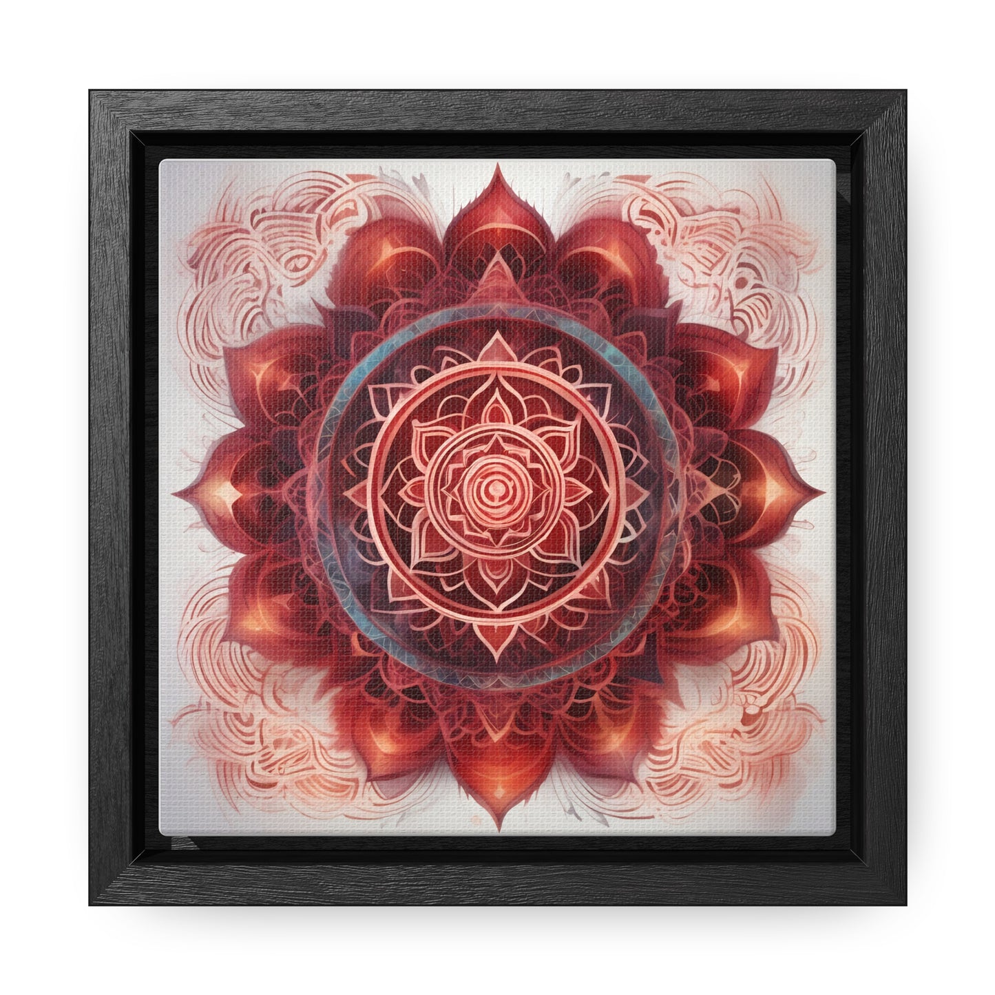 Root chakra gallery art, Square Frame