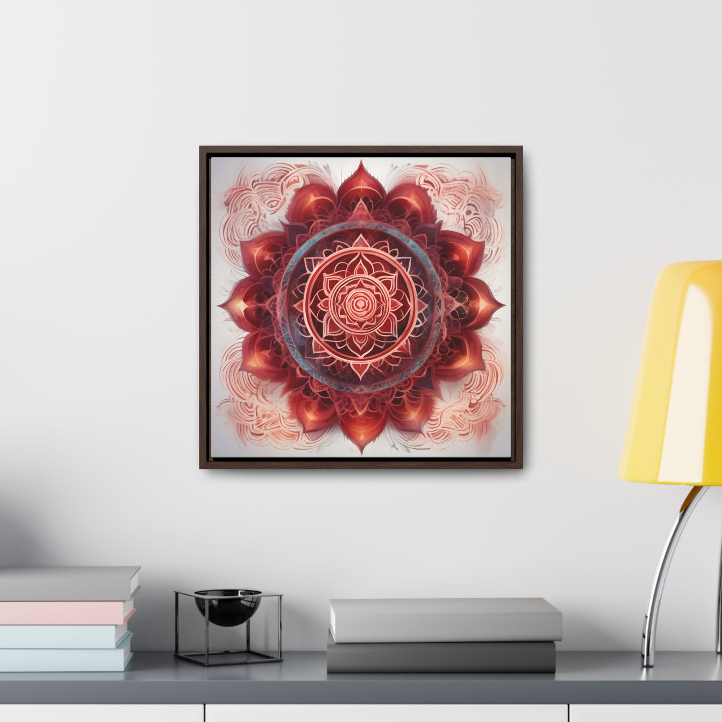 Root chakra gallery art, Square Frame