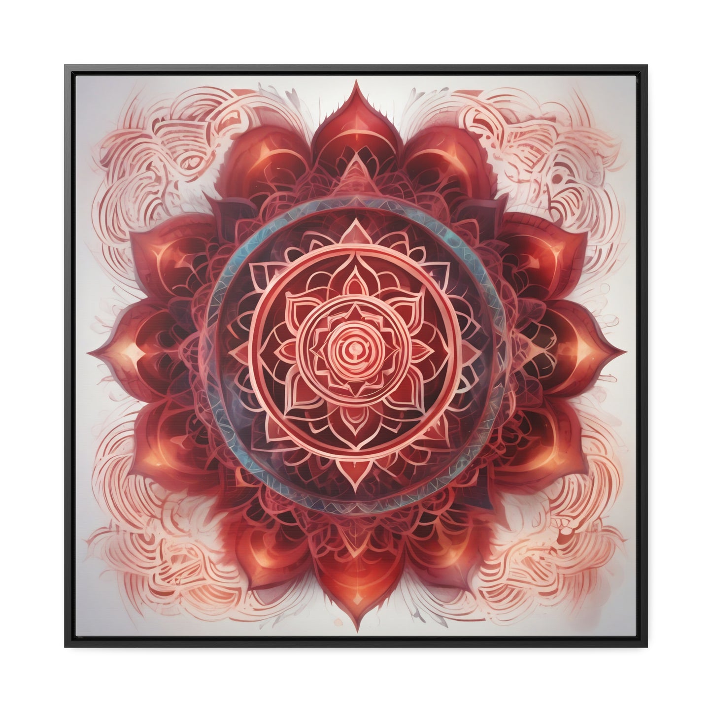 Root chakra gallery art, Square Frame