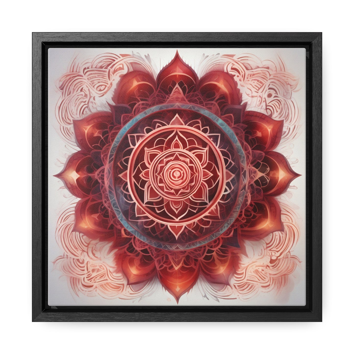 Root chakra gallery art, Square Frame