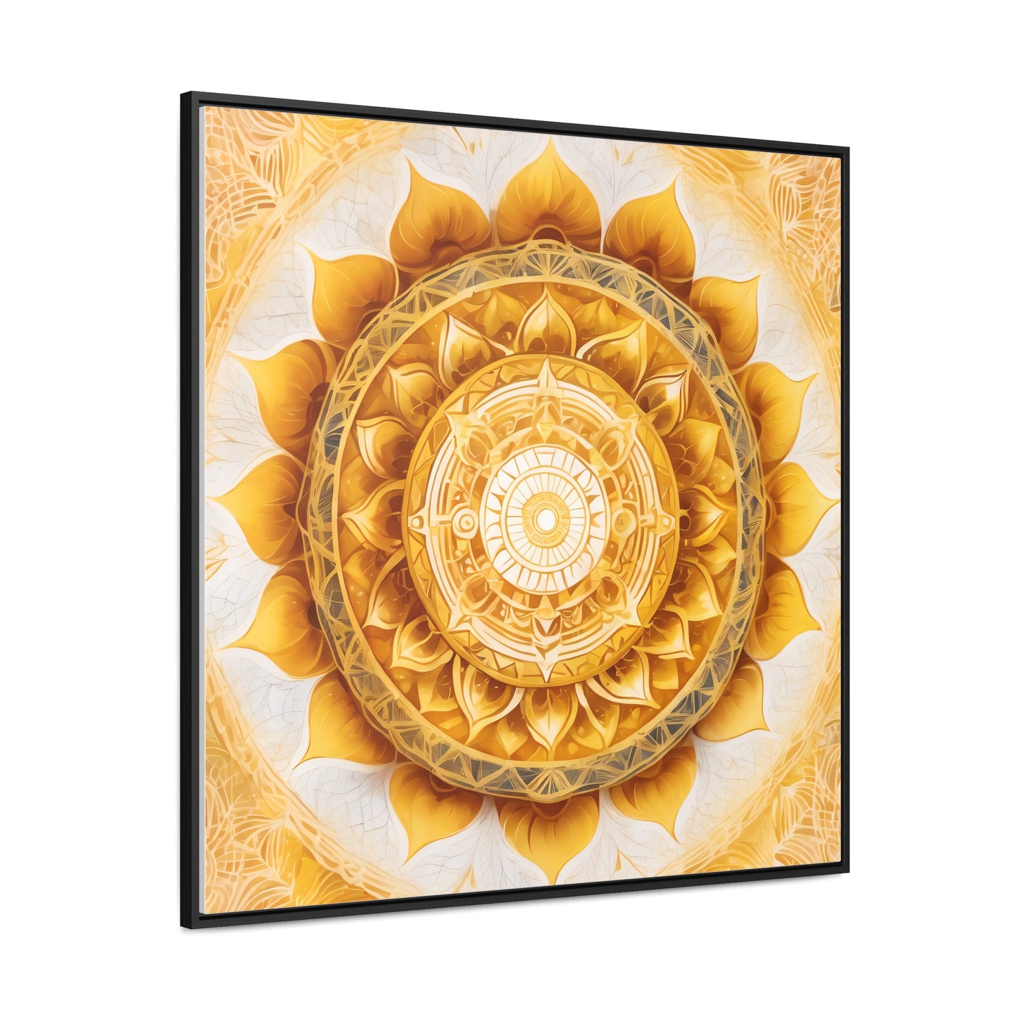 Solar plexus gallery art, Square Frame