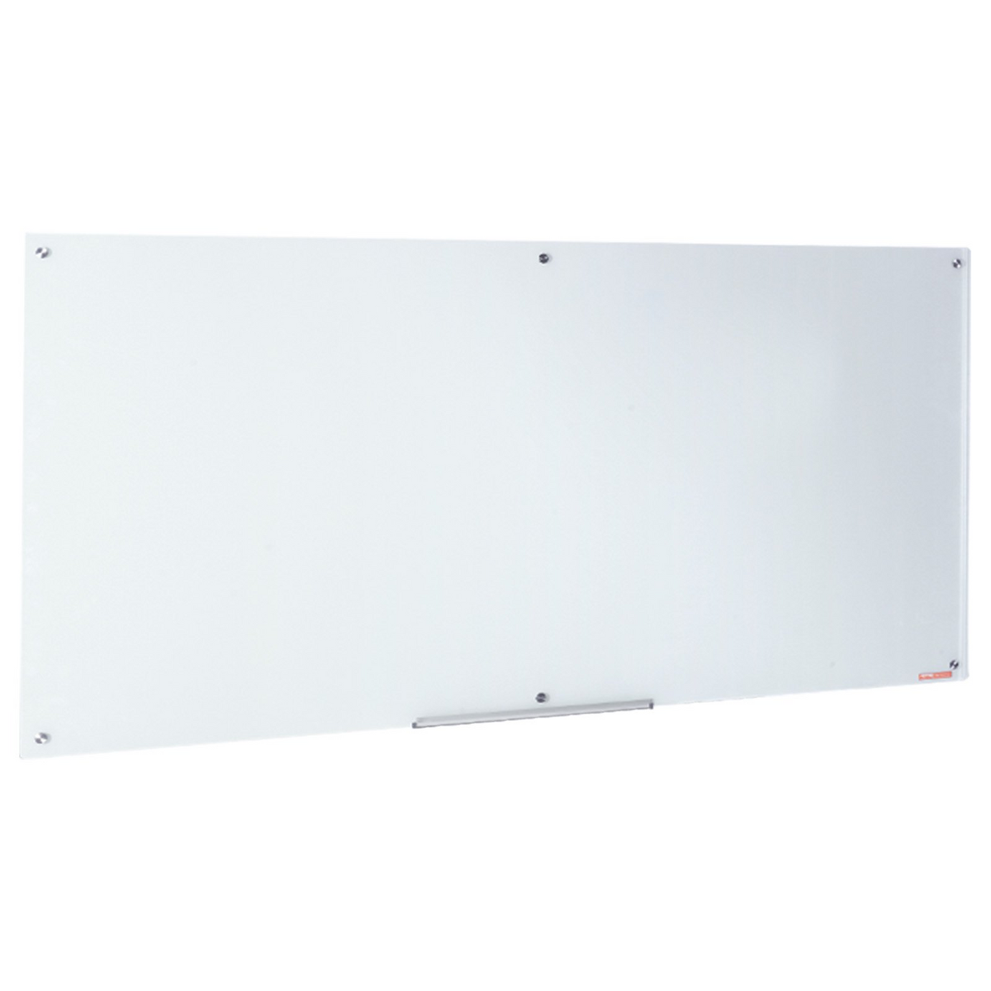 VEVOR Magnetic Glass Whiteboard, Dry Erase Board 72"x36", Wall-Mounted Large White Glassboard Frameless, with Marker Tray, an Eraser and 2 Markers, White