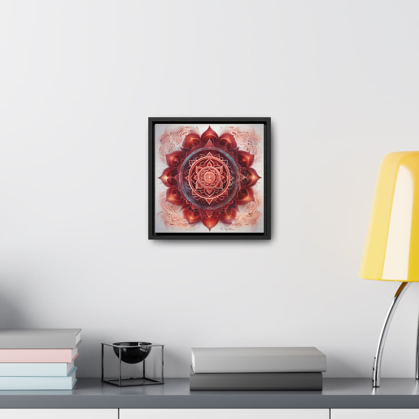 Root chakra gallery art, Square Frame