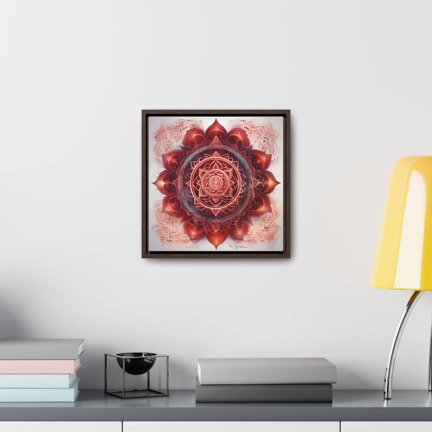 Root chakra gallery art, Square Frame