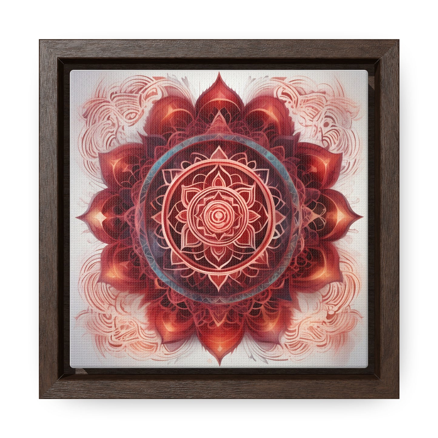 Root chakra gallery art, Square Frame