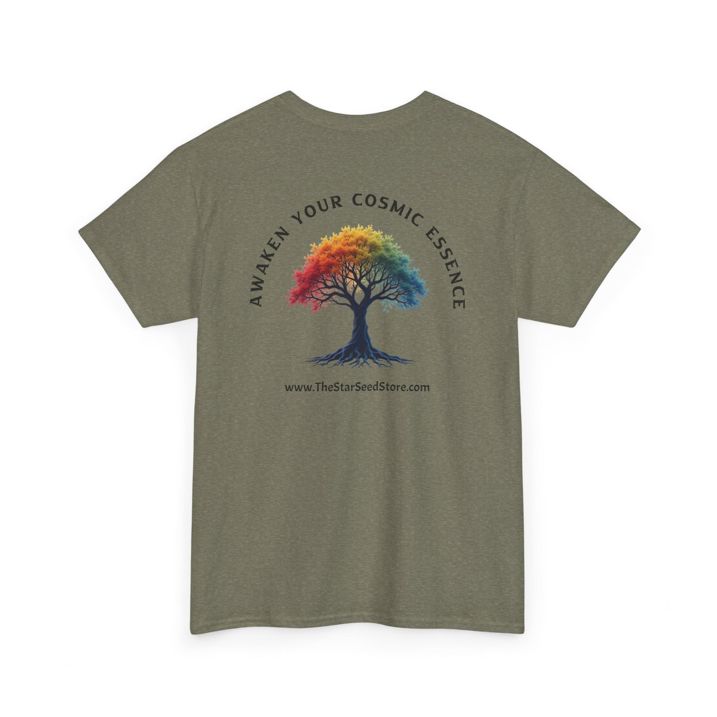 Brand Heavy Cotton Tee - Star Seed Store