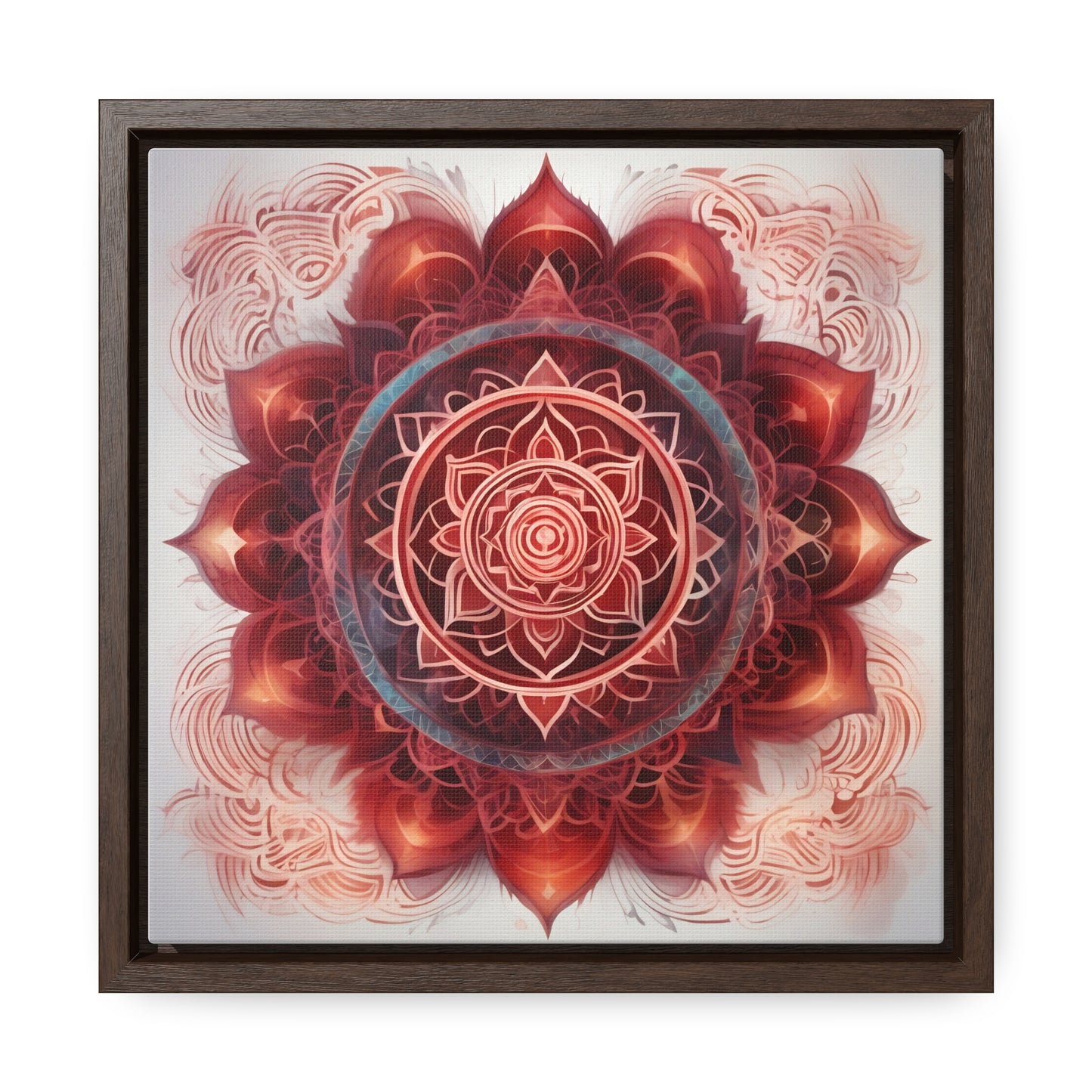 Root chakra gallery art, Square Frame