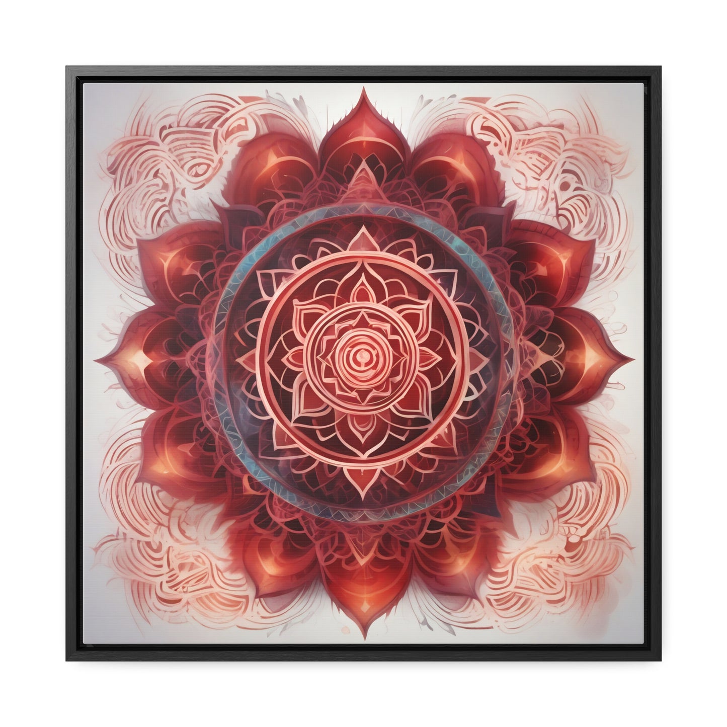 Root chakra gallery art, Square Frame