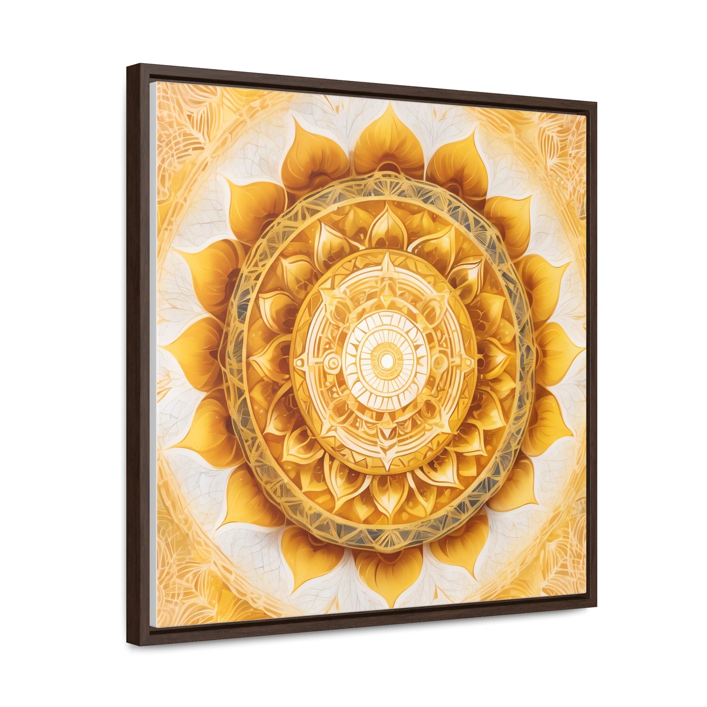 Solar plexus gallery art, Square Frame