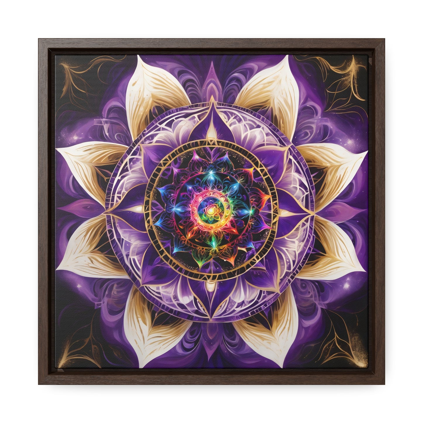 Soul star chakra gallery art, Square Frame