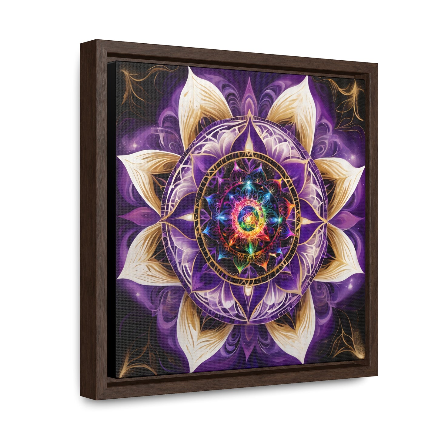 Soul star chakra gallery art, Square Frame