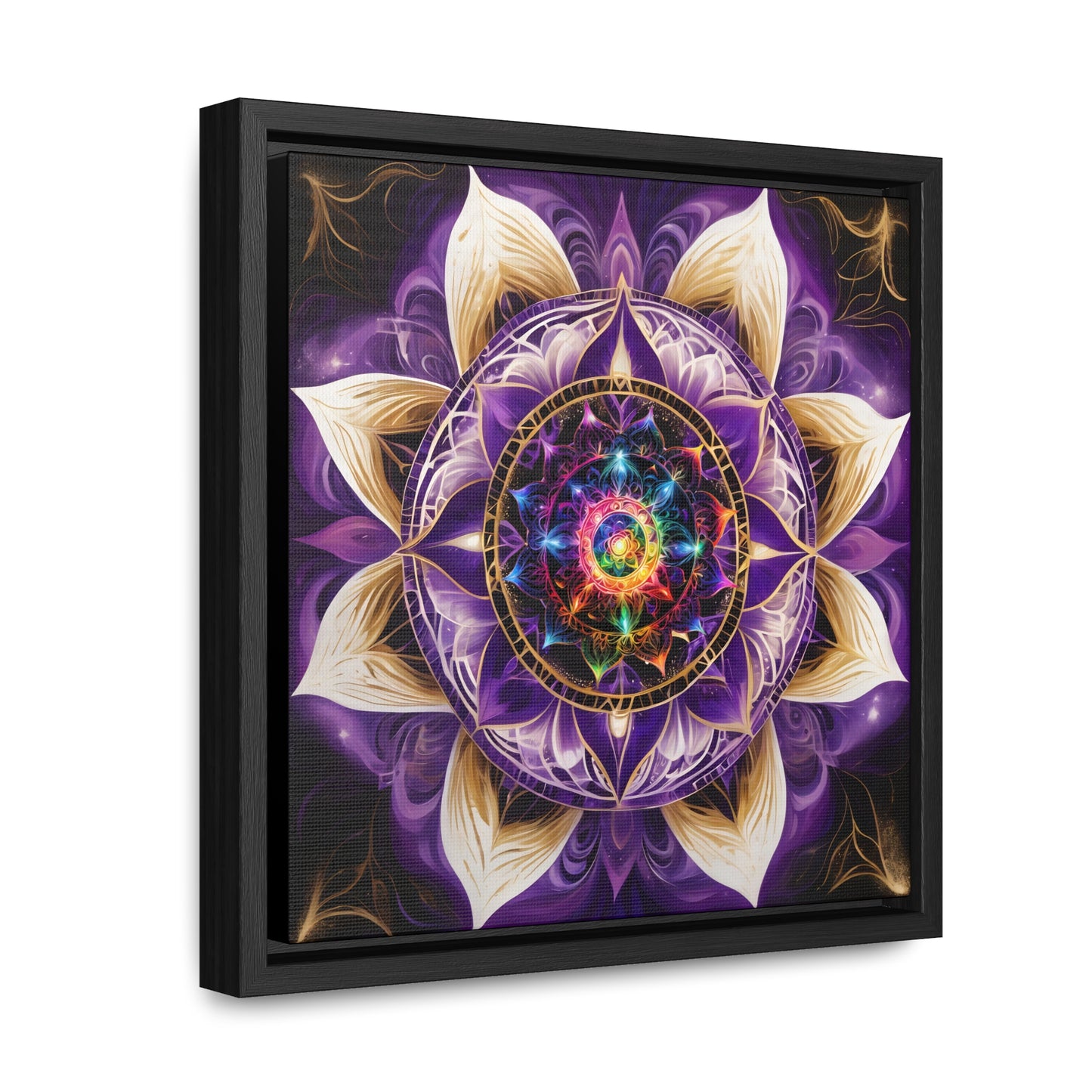 Soul star chakra gallery art, Square Frame