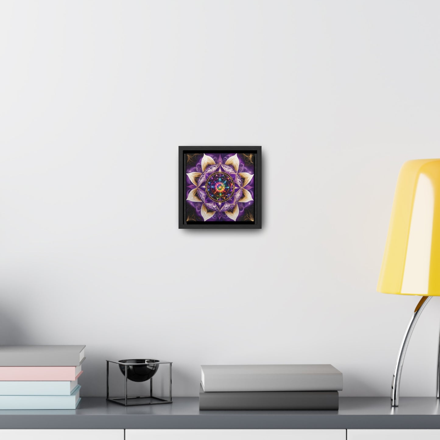 Soul star chakra gallery art, Square Frame