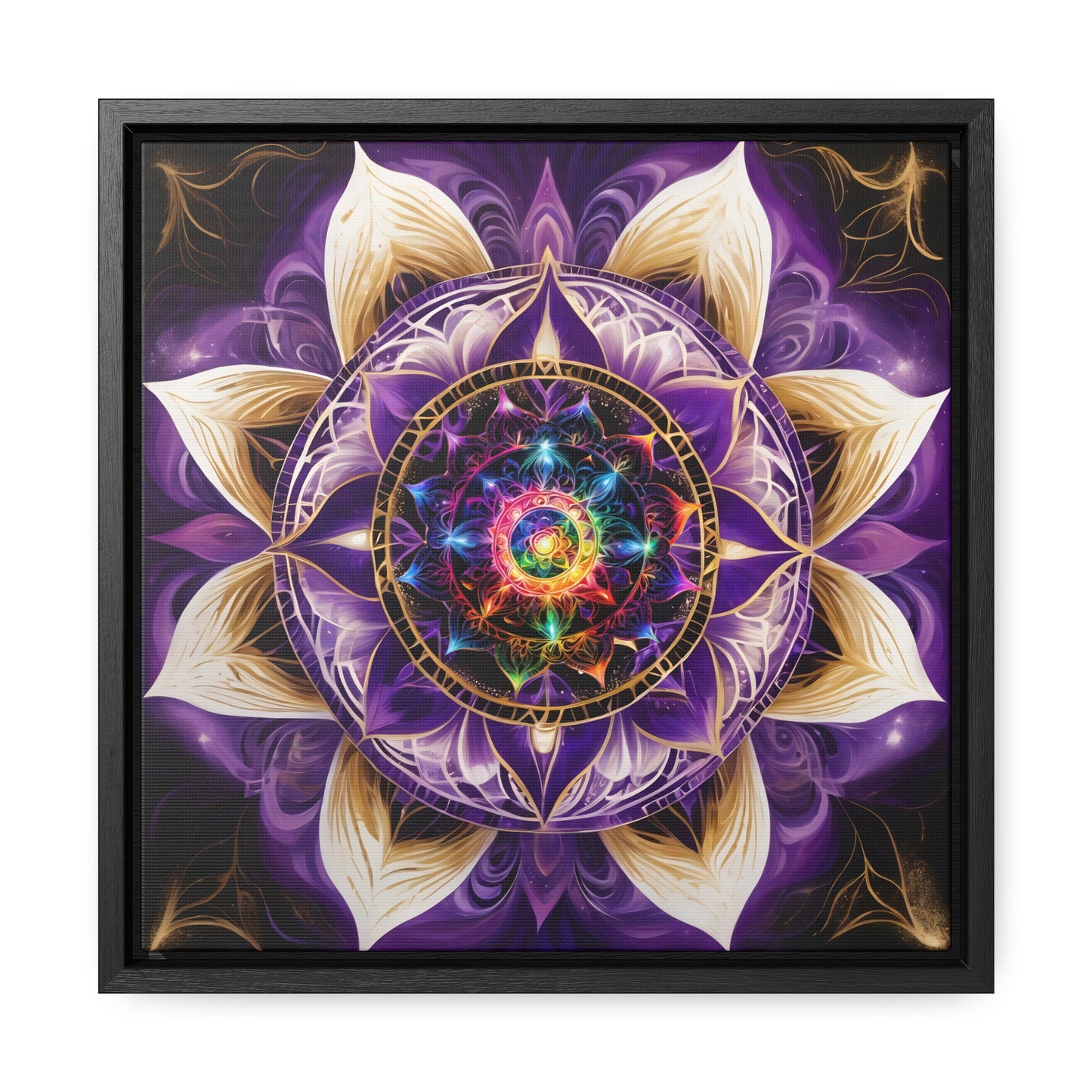 Soul star chakra gallery art, Square Frame