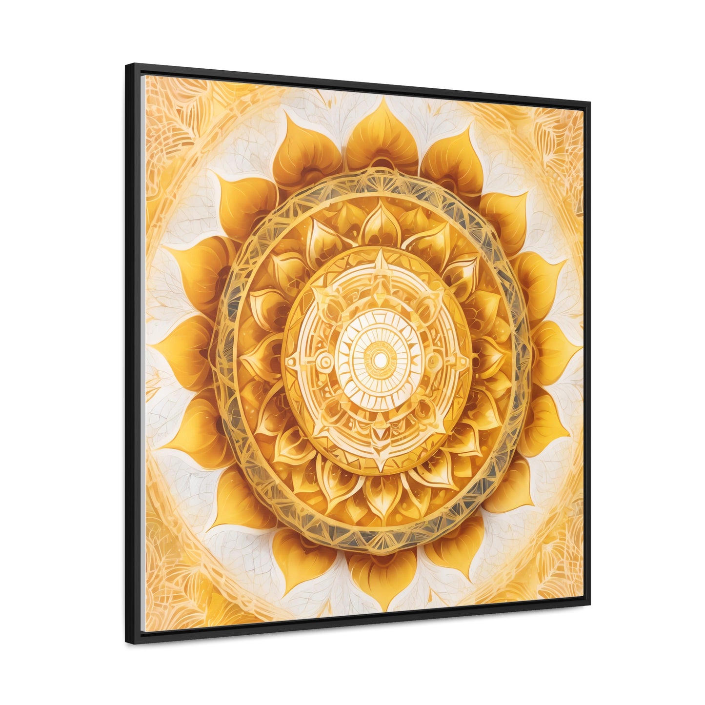 Solar plexus gallery art, Square Frame