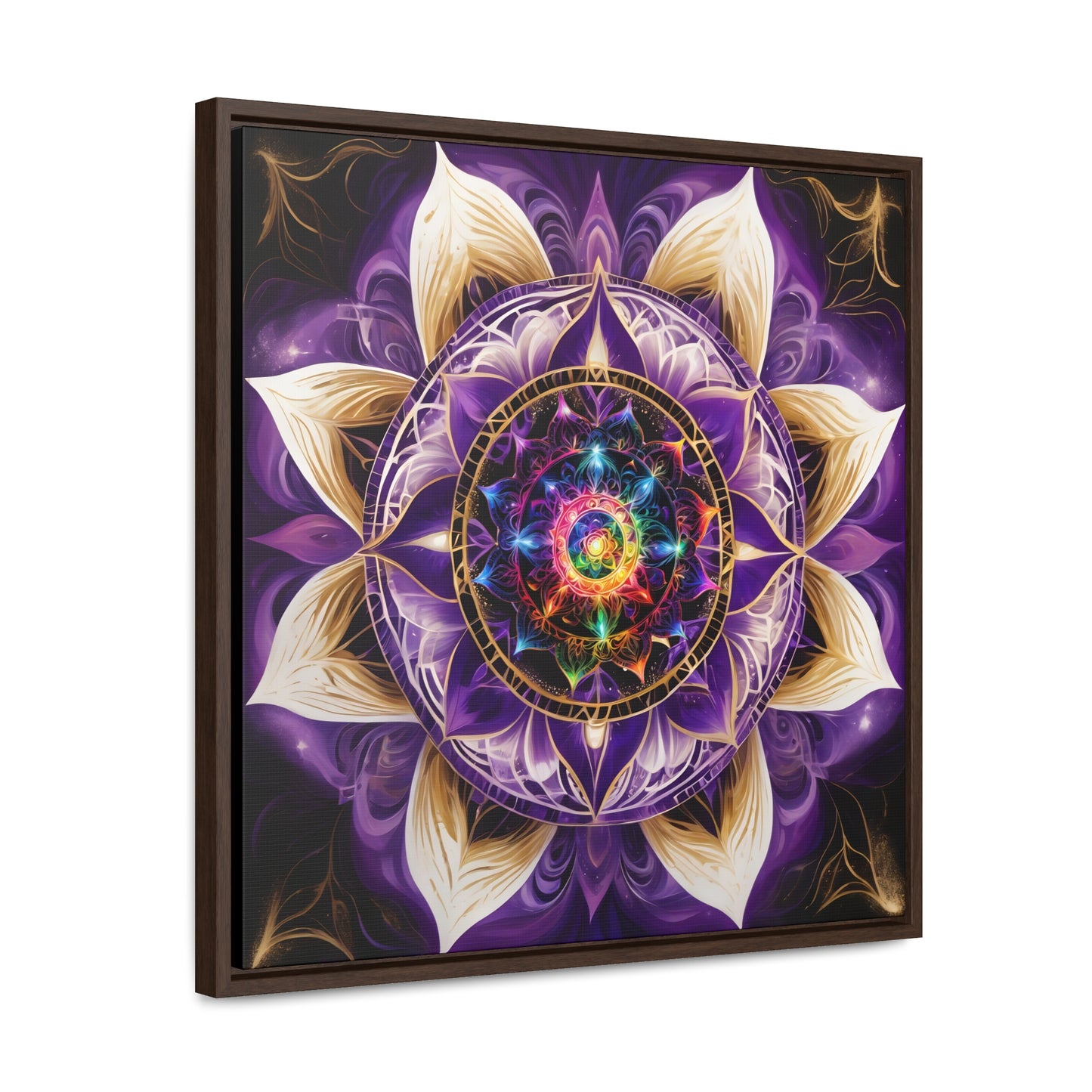 Soul star chakra gallery art, Square Frame