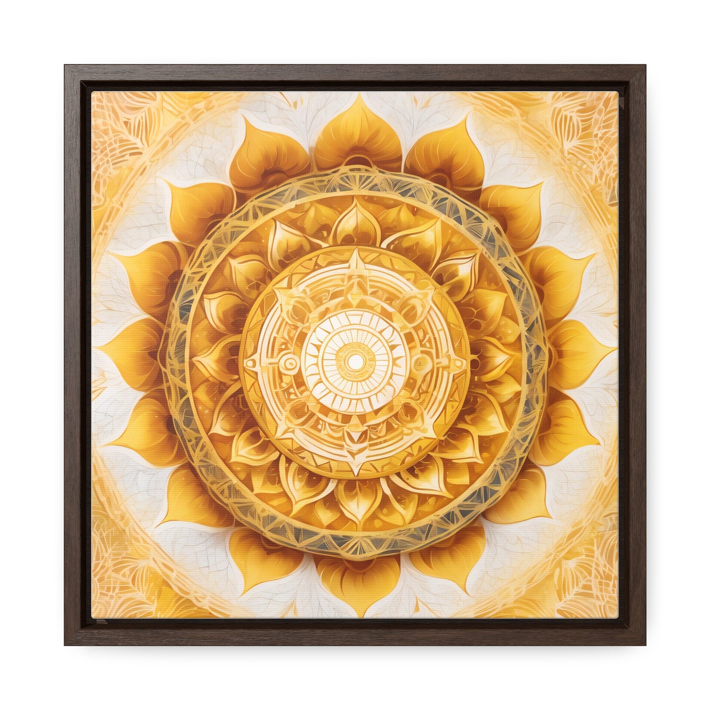 Solar plexus gallery art, Square Frame