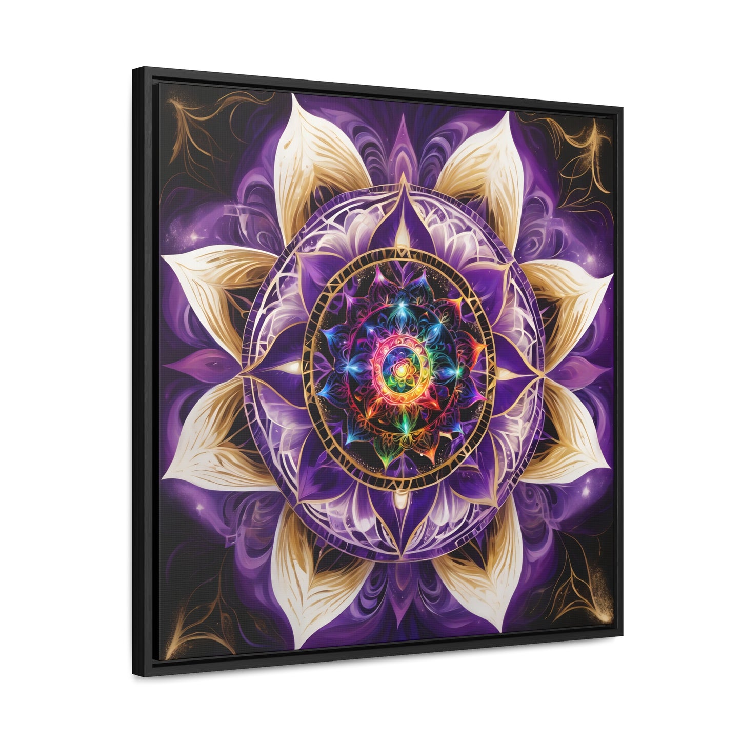 Soul star chakra gallery art, Square Frame