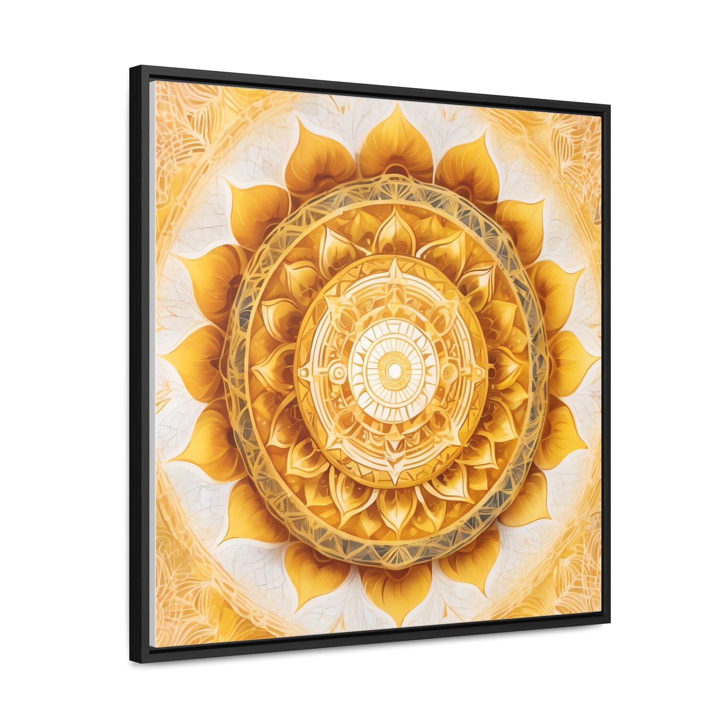 Solar plexus gallery art, Square Frame