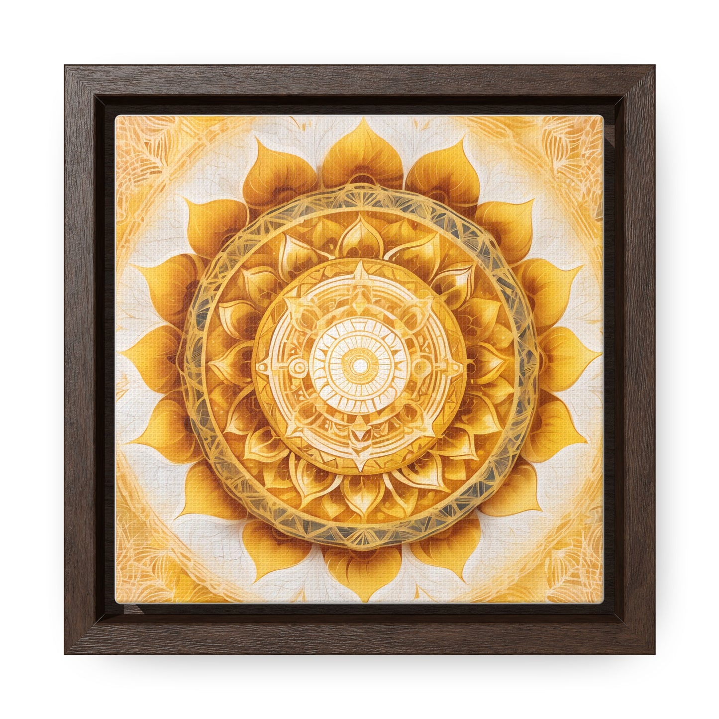 Solar plexus gallery art, Square Frame