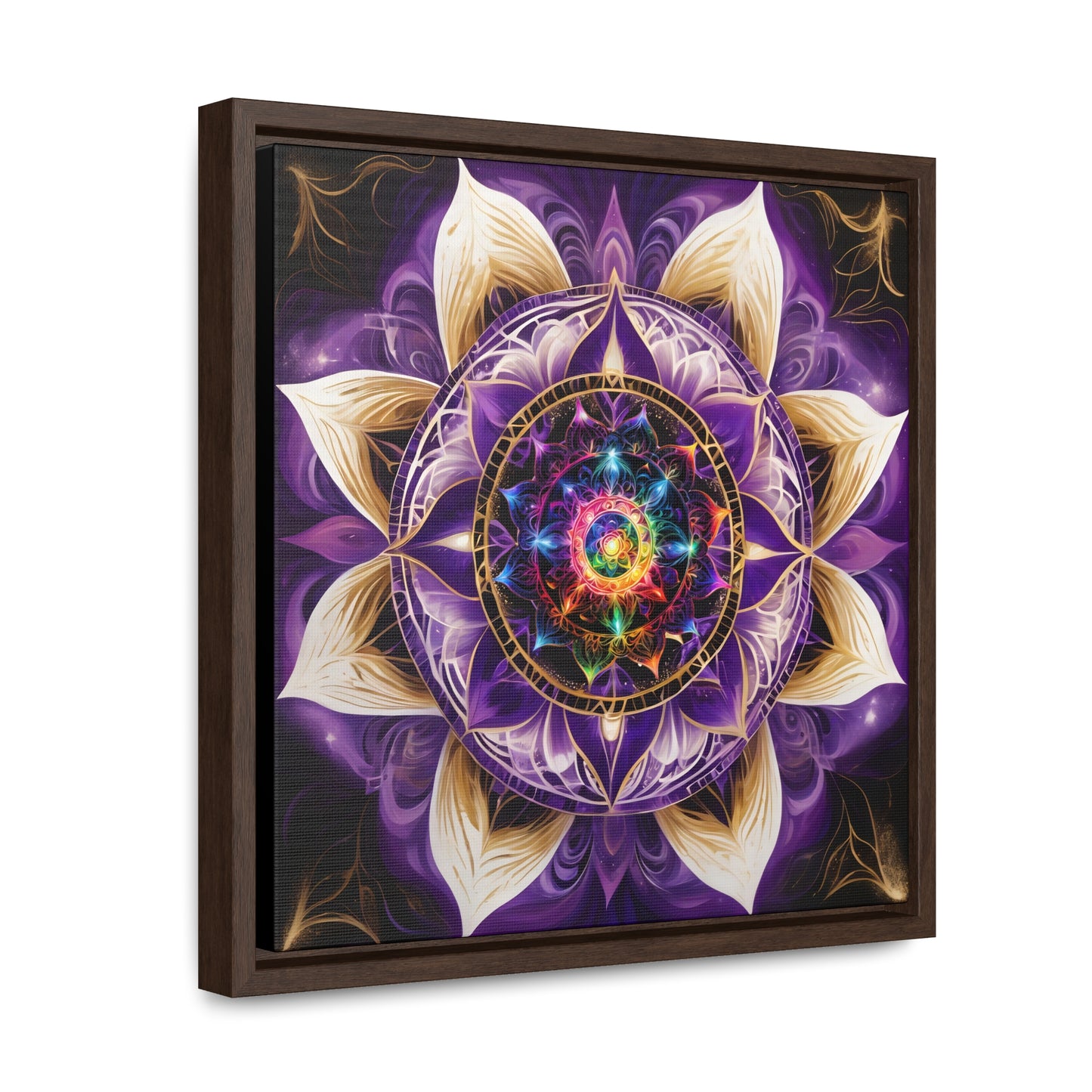 Soul star chakra gallery art, Square Frame