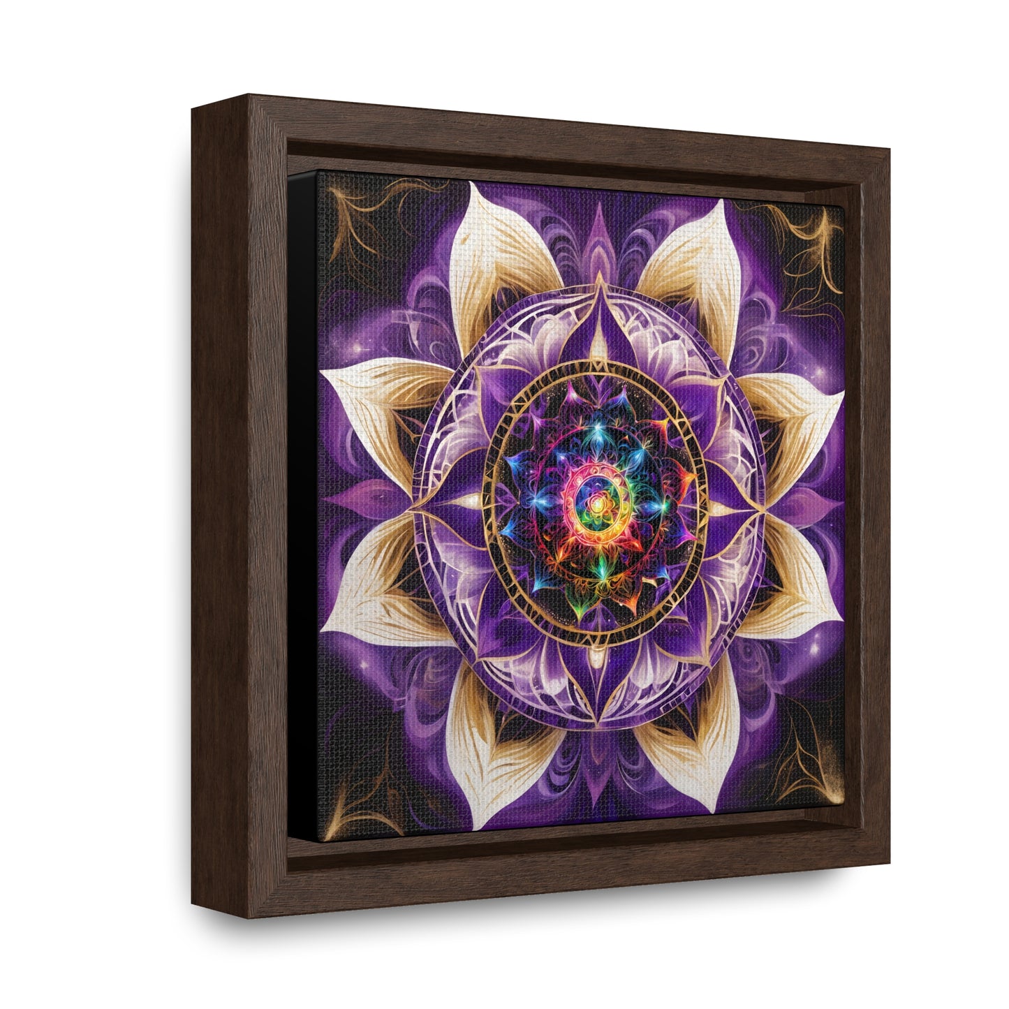 Soul star chakra gallery art, Square Frame