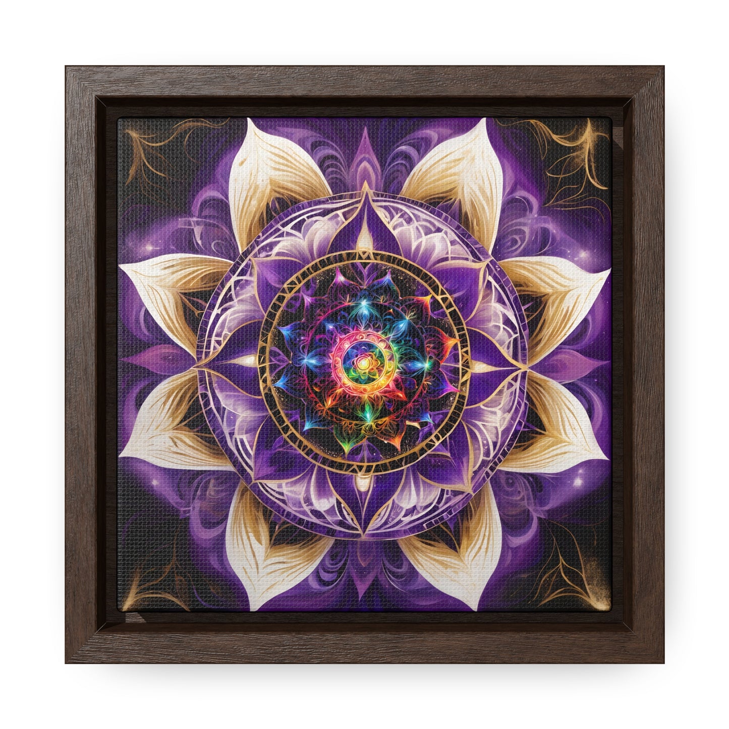 Soul star chakra gallery art, Square Frame