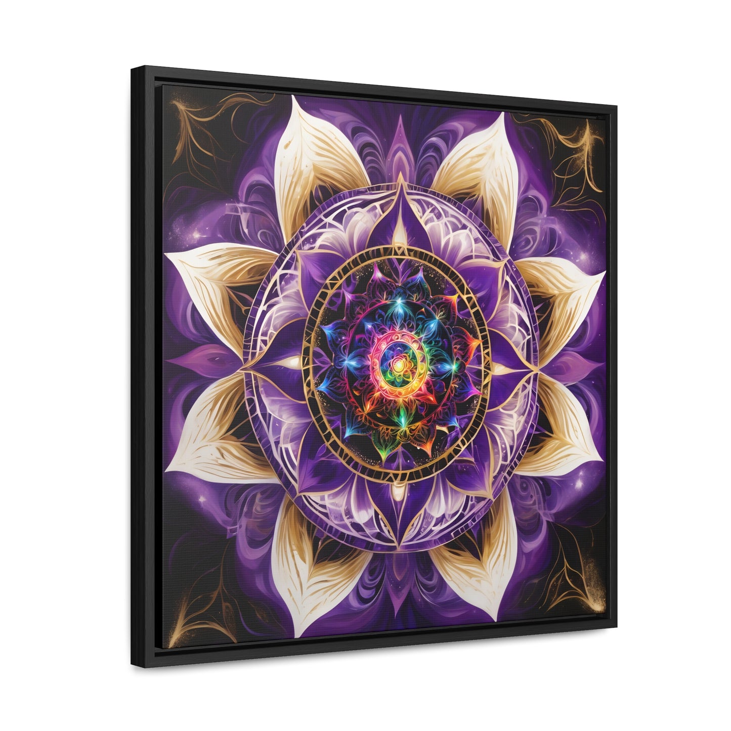 Soul star chakra gallery art, Square Frame