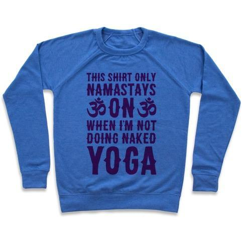 NAKED YOGA CREWNECK SWEATSHIRT