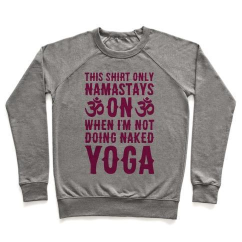 NAKED YOGA CREWNECK SWEATSHIRT