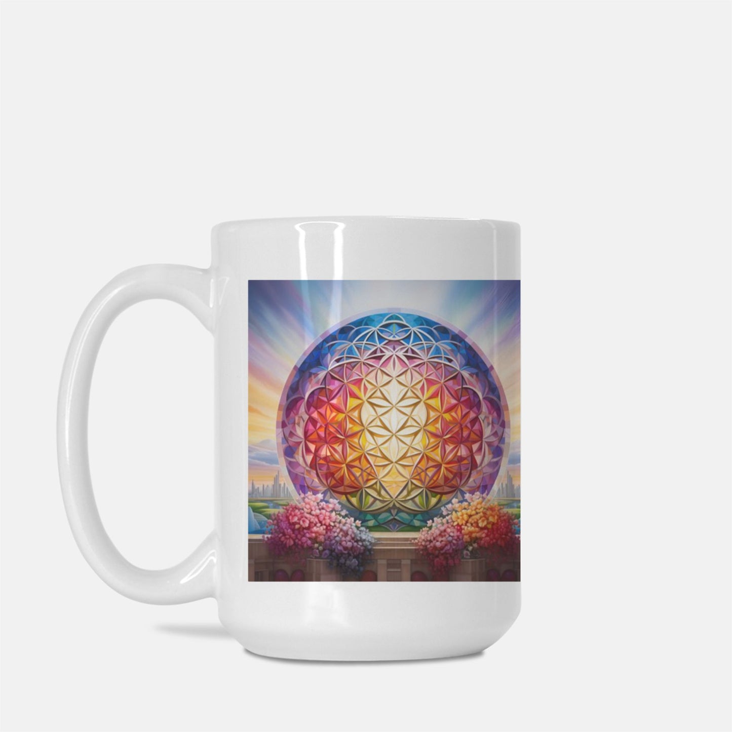 Flower of life mug 15oz.