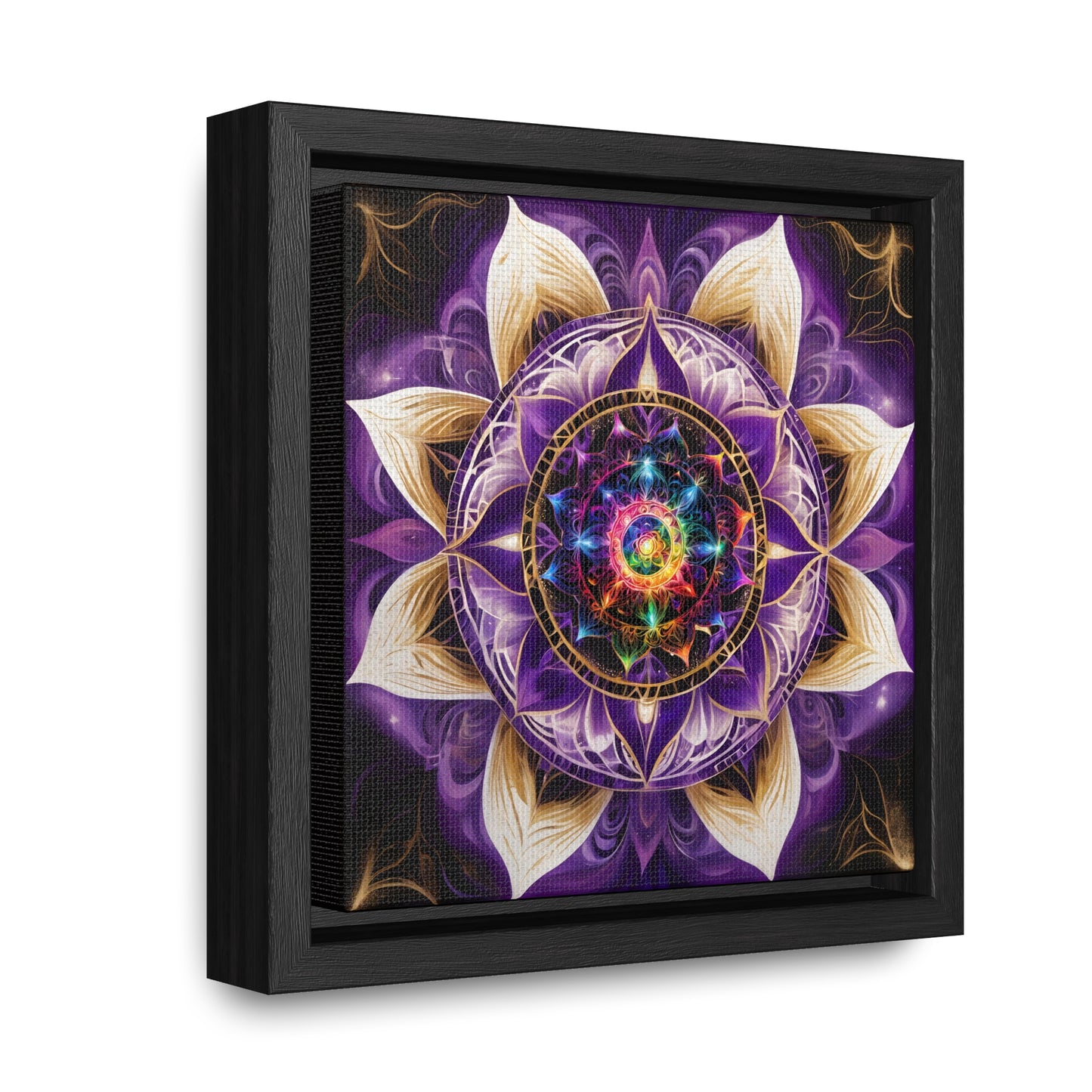 Soul star chakra gallery art, Square Frame