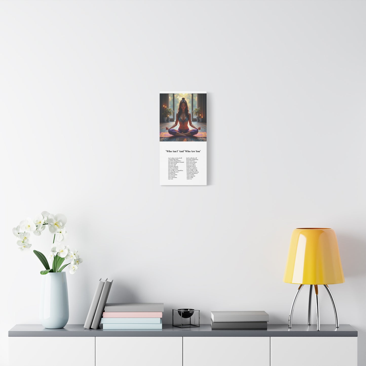 Transcend the ego - Awaken the power of the Soul wall art.