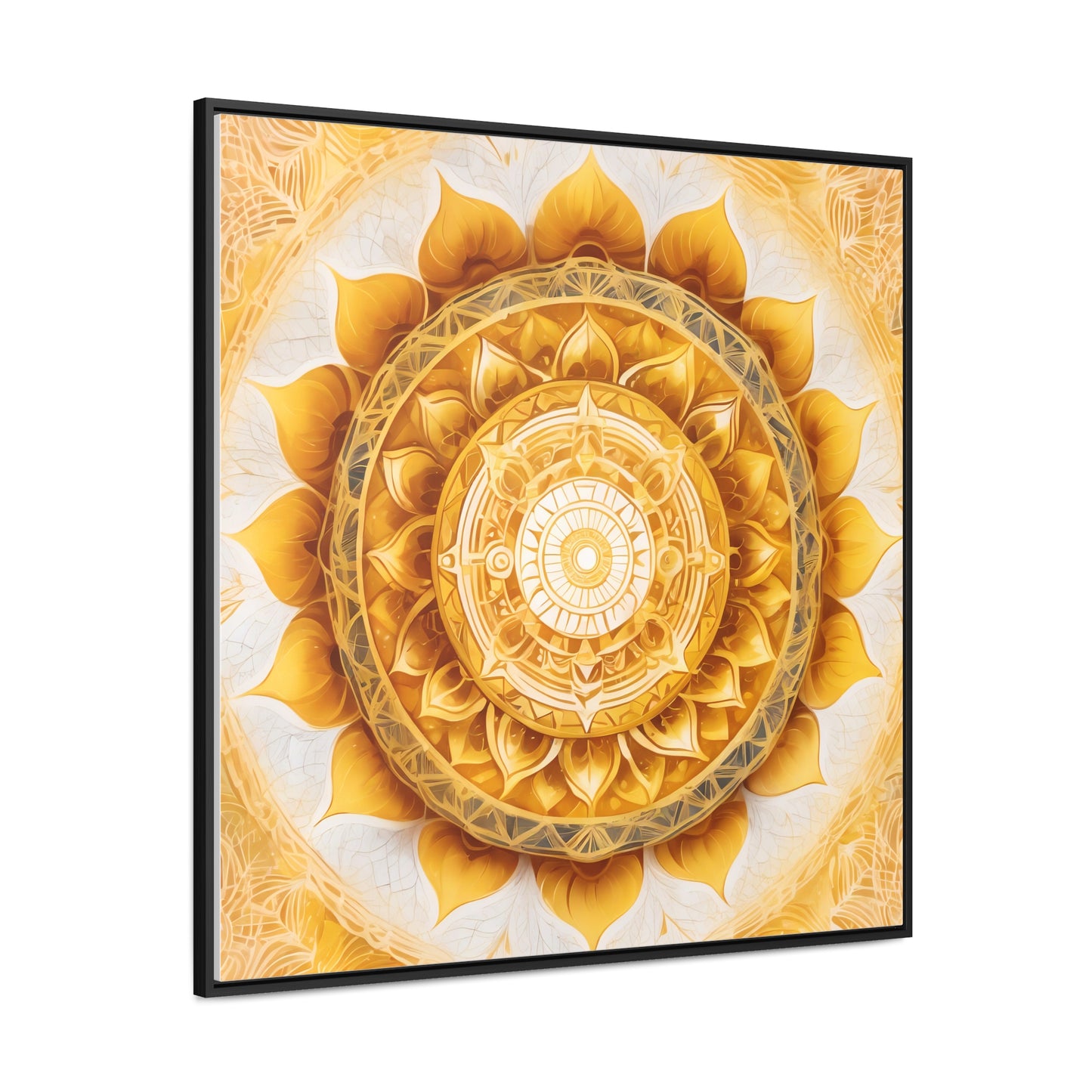 Solar plexus gallery art, Square Frame