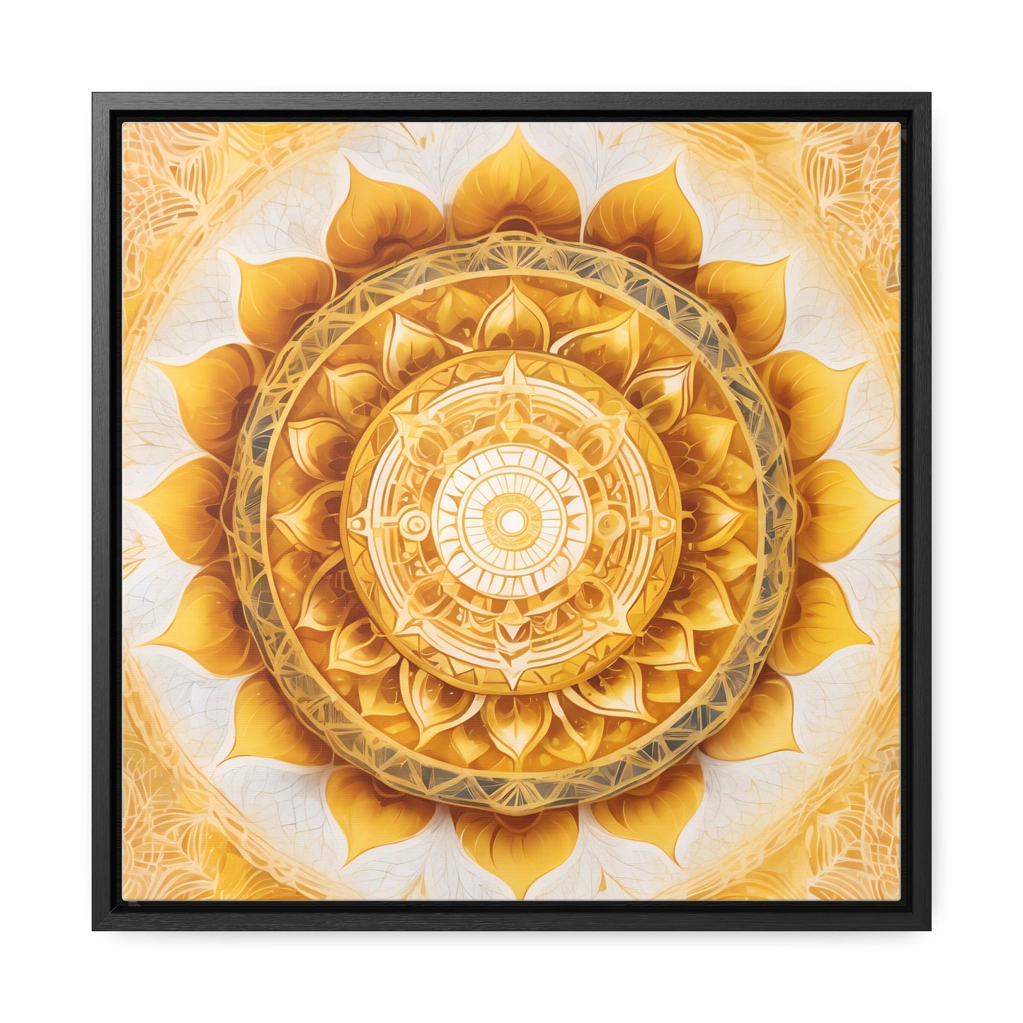 Solar plexus gallery art, Square Frame