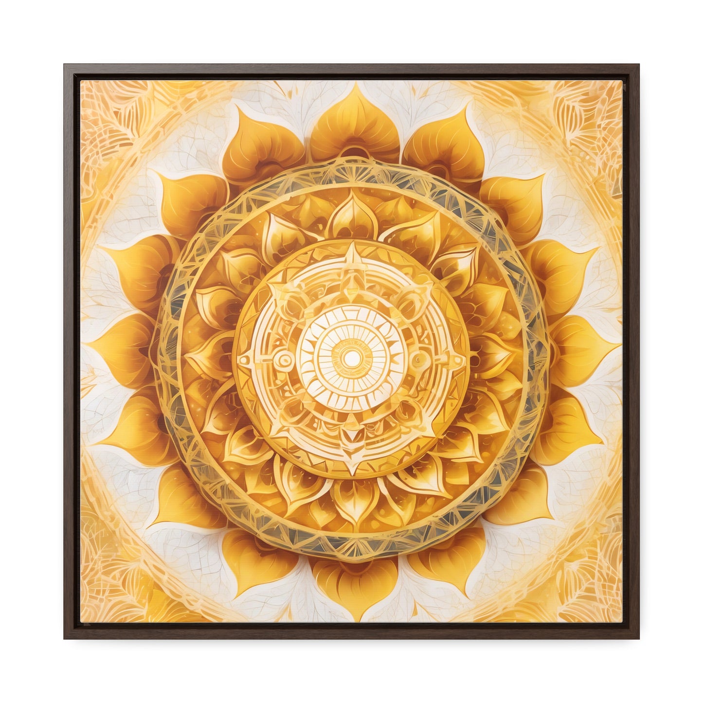 Solar plexus gallery art, Square Frame