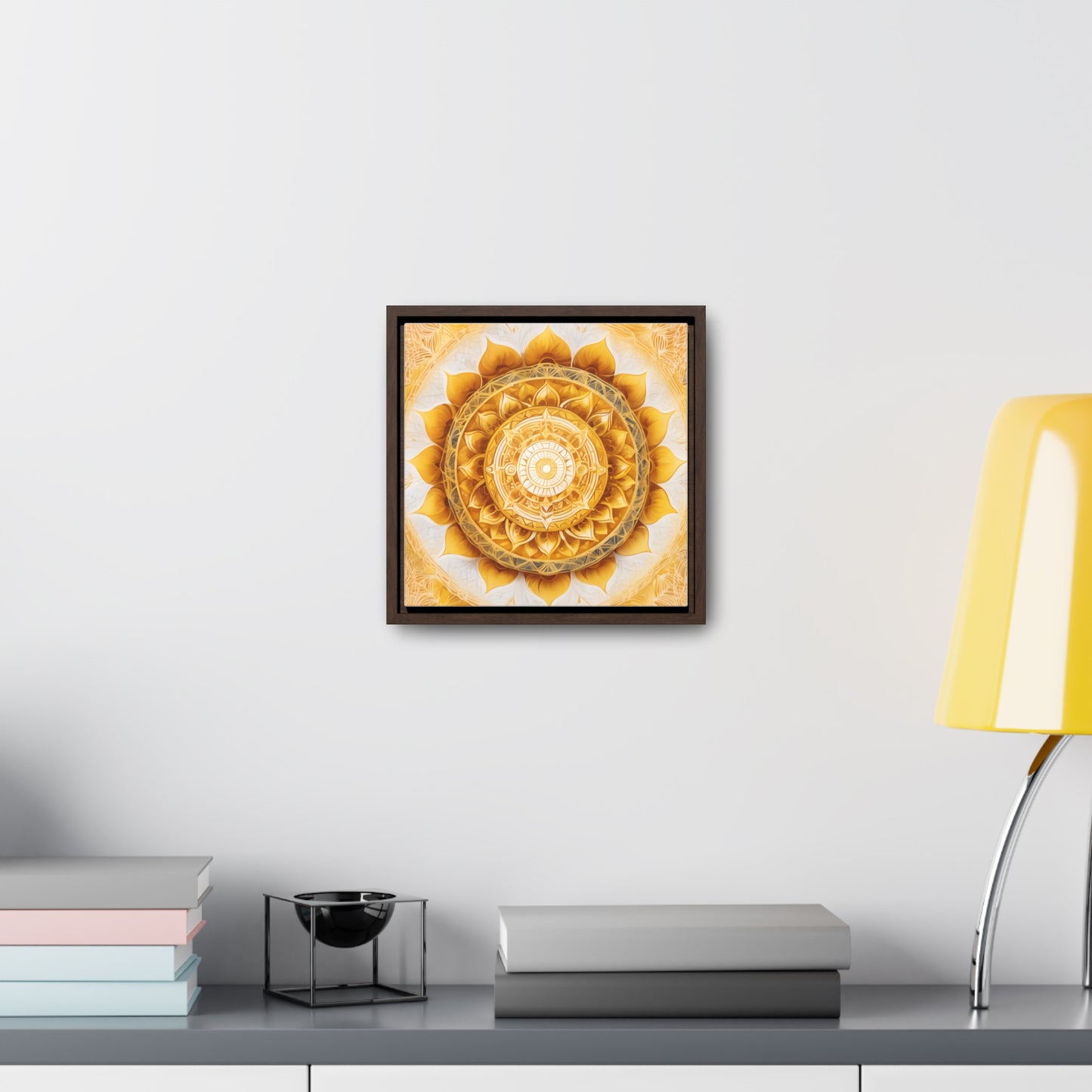 Solar plexus gallery art, Square Frame