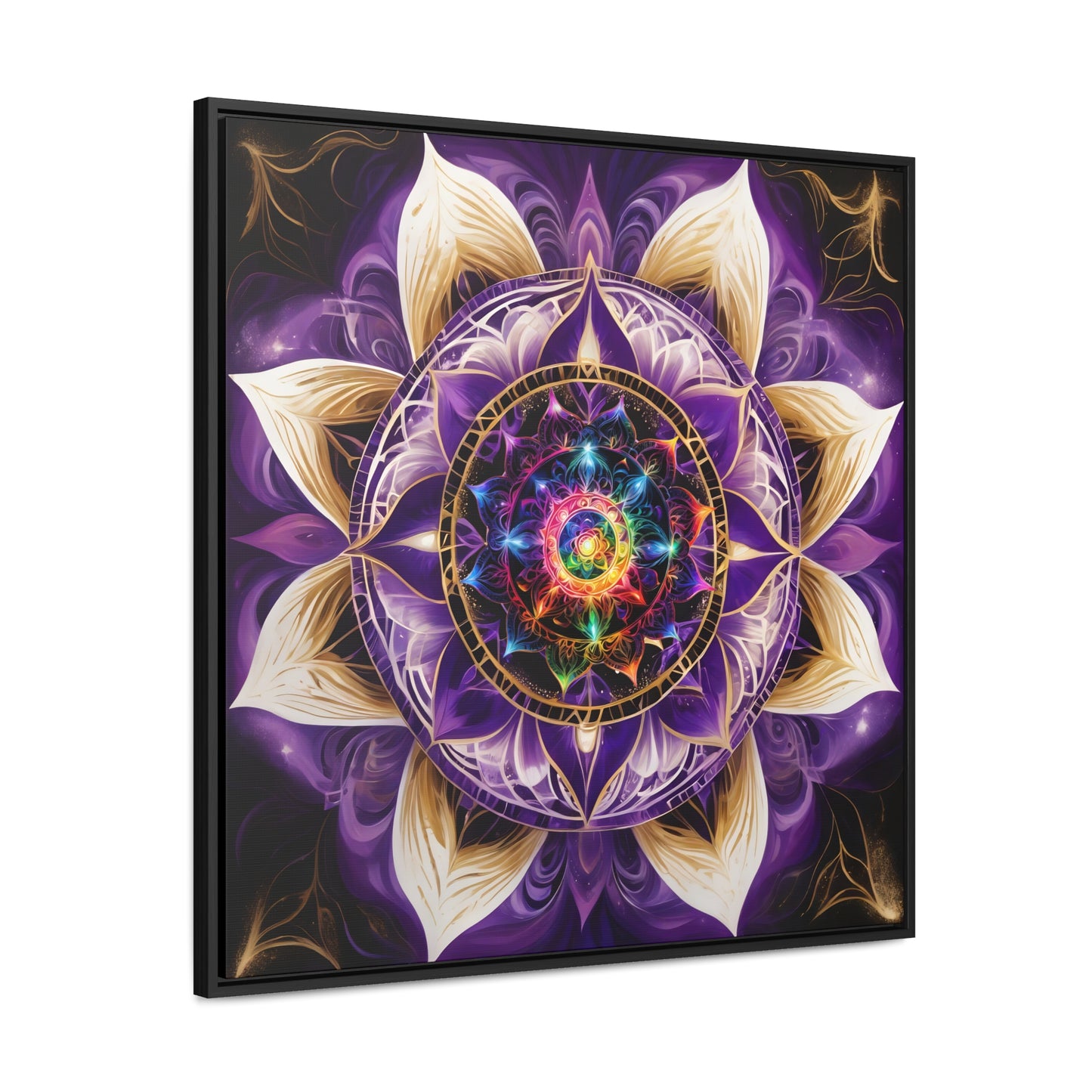 Soul star chakra gallery art, Square Frame