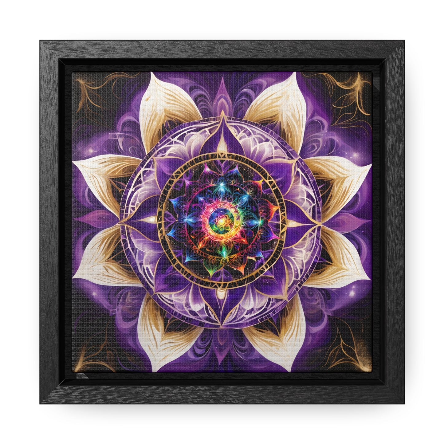 Soul star chakra gallery art, Square Frame