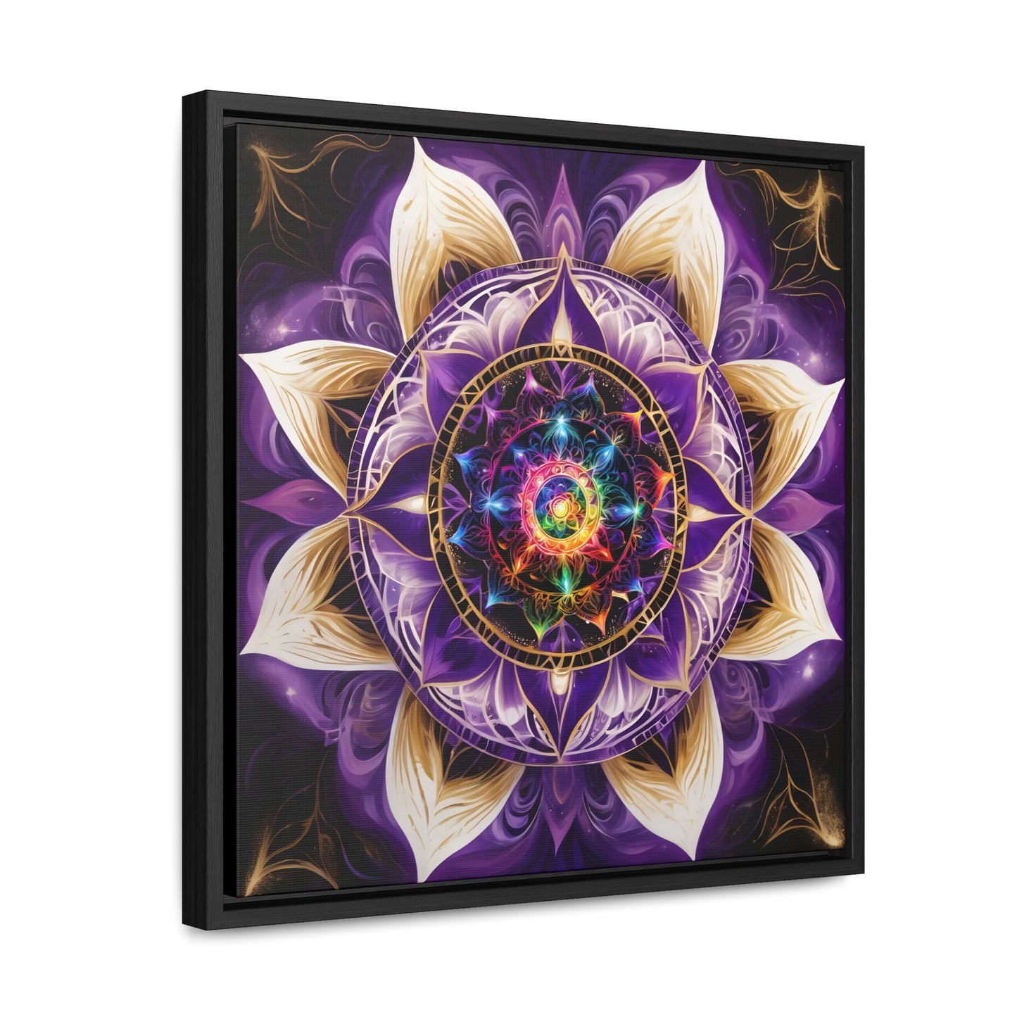 Soul star chakra gallery art, Square Frame