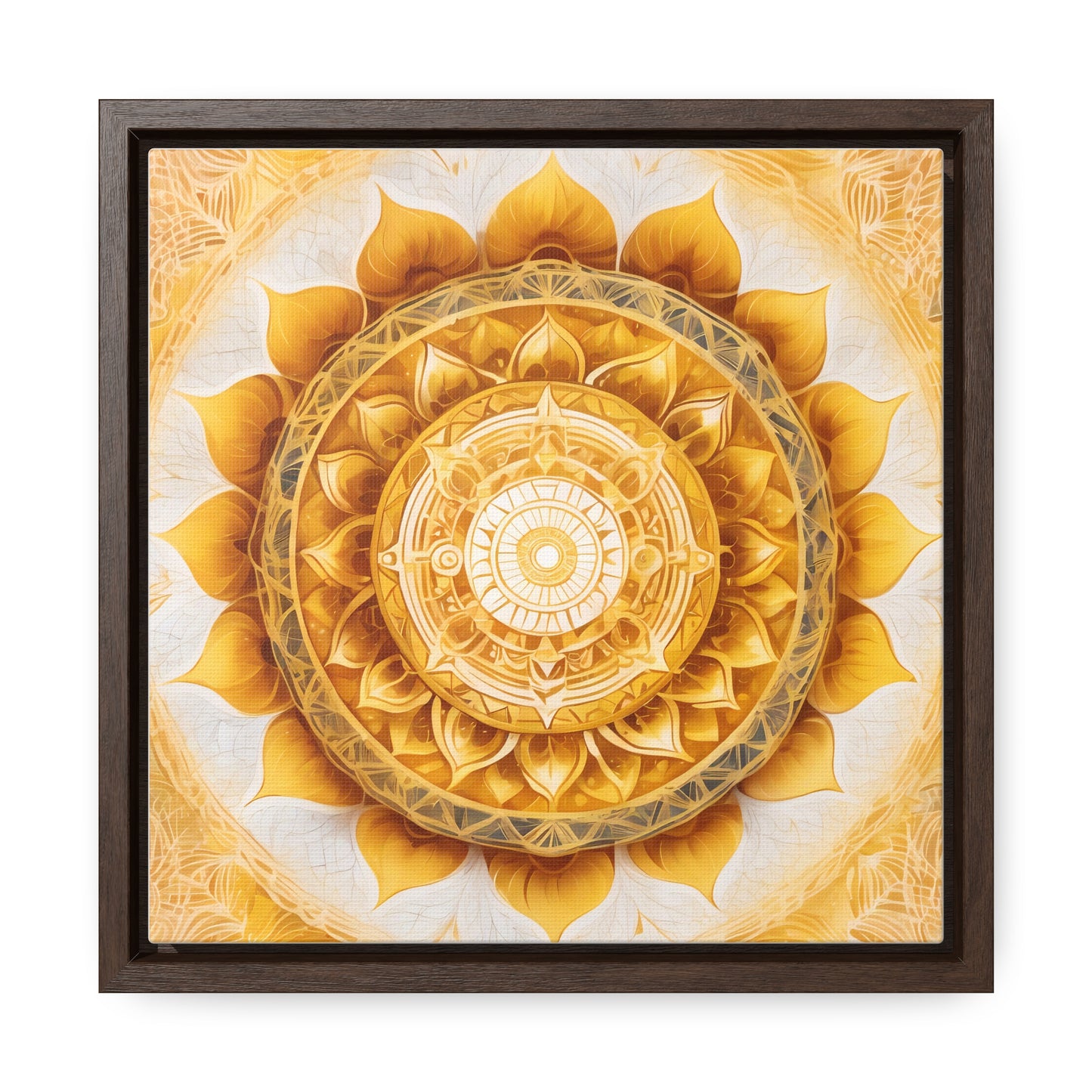 Solar plexus gallery art, Square Frame