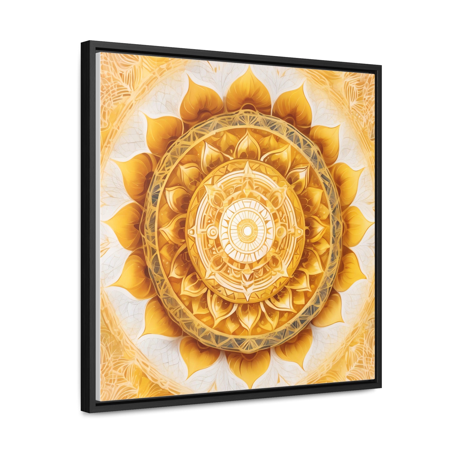 Solar plexus gallery art, Square Frame