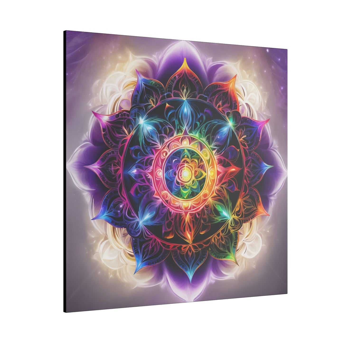 Indigo Chakra Art, Giclée Print Canvas no frame.