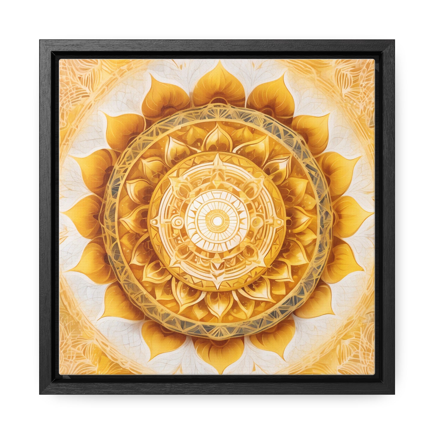 Solar plexus gallery art, Square Frame