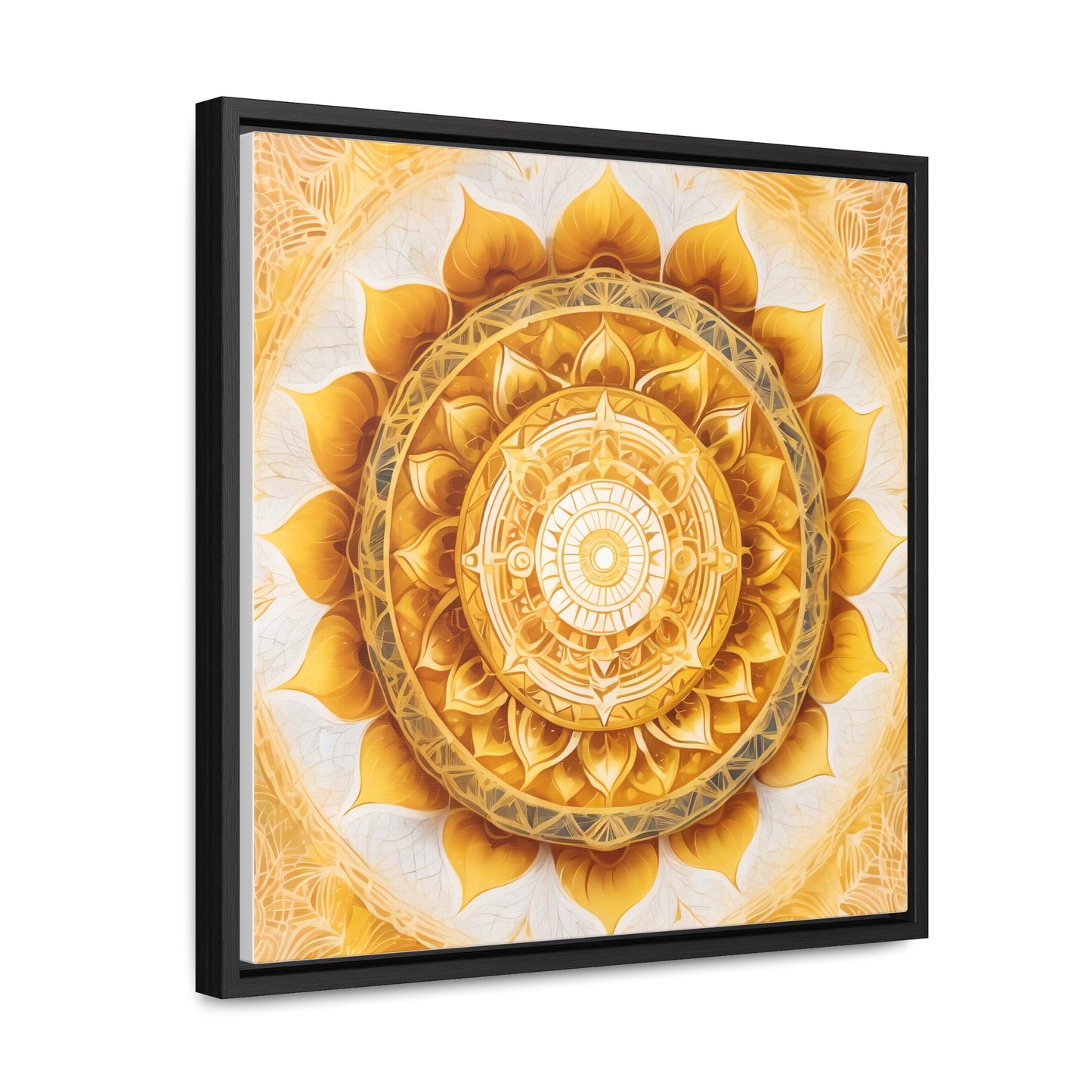 Solar plexus gallery art, Square Frame